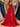 Halter Big Bow Sparkly Beading Lace Up Bodice Long Ball Gown Prom Dress - Red