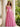 Off Shoulder Sparkly Beading Bodice Lace Up Ball Gown Maxi Prom Dress in Hot Pink