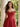Off Shoulder Sparkly Beading Bodice Lace Up Ball Gown Maxi Prom Dress in Red