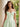 Off Shoulder Sparkly Beading Bodice Lace Up Ball Gown Maxi Prom Dress in Mint Green