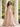 Off Shoulder Sparkly Beading Bodice Lace Up Ball Gown Maxi Prom Dress in Blush Pink