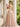 Off Shoulder Sparkly Beading Bodice Lace Up Ball Gown Maxi Prom Dress in Blush Pink