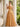 Off Shoulder Sparkly Beading Bodice Lace Up Ball Gown Maxi Prom Dress in Orange
