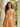 Off Shoulder Sparkly Beading Bodice Lace Up Ball Gown Maxi Prom Dress in Orange