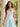 Off Shoulder Sparkly Beading Bodice Lace Up Ball Gown Maxi Prom Dress in Baby Blue
