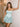 Satin Strapless Bubble Mini Homecoming Dress With Spaghetti Straps