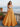 Orange Spaghetti Strap Rhinestone Beaded Corset Satin A-Line Maxi Prom Dress