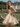 Bow Bodice Satin Mini Ball Gown Prom Dress - Champagne