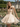 Bow Bodice Satin Mini Ball Gown Prom Dress - Champagne