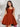 Sweetheart Tank Top Mini Ball Gown Prom Dress - Burnt Orange