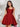 Sweetheart Tank Top Mini Ball Gown Prom Dress - Red