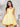 Sweetheart Tank Top Mini Ball Gown Prom Dress - Yellow