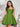 Sweetheart Tank Top Mini Ball Gown Prom Dress - Olive Green