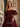 Off Shoulder Puff Sleeve Hot Fix Ball Gown Prom Dress - Burgundy