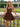 Layered Satin Ball Gown Mini Prom Dress - Coffee