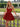 Layered Satin Ball Gown Mini Prom Dress - Red