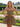Layered Satin Ball Gown Mini Prom Dress - Light Brown