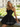 Sweetheart Boned Mini Ball Gown Prom Dress - Black