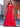Boned Ball Gown Prom Dress With Bow-Red