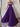 Luxury Crystal Ball Gown Long Prom Dress - Purple