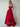 Luxury Crystal Ball Gown Long Prom Dress - Red
