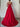 Luxury Crystal Ball Gown Long Prom Dress - Red