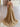 Sparkly Tank Sweetheart Long Prom Dress - Gold