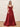 Sparkly Tank Sweetheart Neck Long Ball Gown Prom Dress in Red