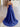 Sparkly Tank Sweetheart Long Prom Dress - Royal Blue