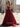 Sparkly Beading Sweetheart Illusion Ball Gown Long Prom Dress - Burgundy