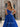 Sparkly Beading Sweetheart Illusion Ball Gown Long Prom Dress - Royal Blue