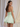 Cute Strapless Bow Bust Lace Up Mini Ball Gown Bubble Prom Dress in Mint Green