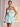 Cute Strapless Bow Bust Lace Up Mini Ball Gown Bubble Prom Dress in Baby Blue