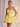 Cute Strapless Bow Bust Lace Up Mini Ball Gown Bubble Prom Dress in Yellow