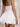 Cute Strapless Bow Bust Lace Up Mini Ball Gown Bubble Prom Dress in White