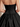 Illusion Sheer Bodice Cut Front Mini Ball Gown Bubble Dress in Black