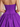 Illusion Sheer Bodice Cut Front Mini Ball Gown Bubble Dress in Purple