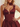 Tank Illusion Bodice With Flower Choker Mini Ball Gown Party Dress in Burgundy