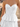 Sparkly Bodice Strapless Ball Gown Mini Ruffle Summer Dress in White