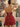 Sparkly Bodice Strapless Ball Gown Mini Ruffle Summer Dress in Burgundy