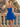 Sparkly Bodice Strapless Ball Gown Mini Ruffle Summer Dress in Royal Blue