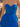 Sparkly Bodice Strapless Ball Gown Mini Ruffle Summer Dress in Royal Blue