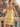 Sparkly Bodice Strapless Ball Gown Mini Ruffle Summer Dress in Yellow