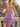 Sparkly Bodice Strapless Ball Gown Mini Ruffle Summer Dress in Lilac