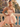 Sweetheart Bodice Bow Back Ball Gown Mini Bubble Dress in Blush Pink
