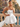 Sweetheart Bodice Bow Back Ball Gown Mini Bubble Dress in White
