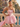 Sweetheart Bodice Bow Back Ball Gown Mini Bubble Dress in Pink
