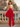 Sweetheart Bodice Bow Back Ball Gown Mini Bubble Dress in Red