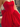 Sweetheart Bodice Bow Back Ball Gown Mini Bubble Dress in Red