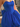 Sweetheart Bodice Bow Back Ball Gown Mini Bubble Dress in Royal Blue